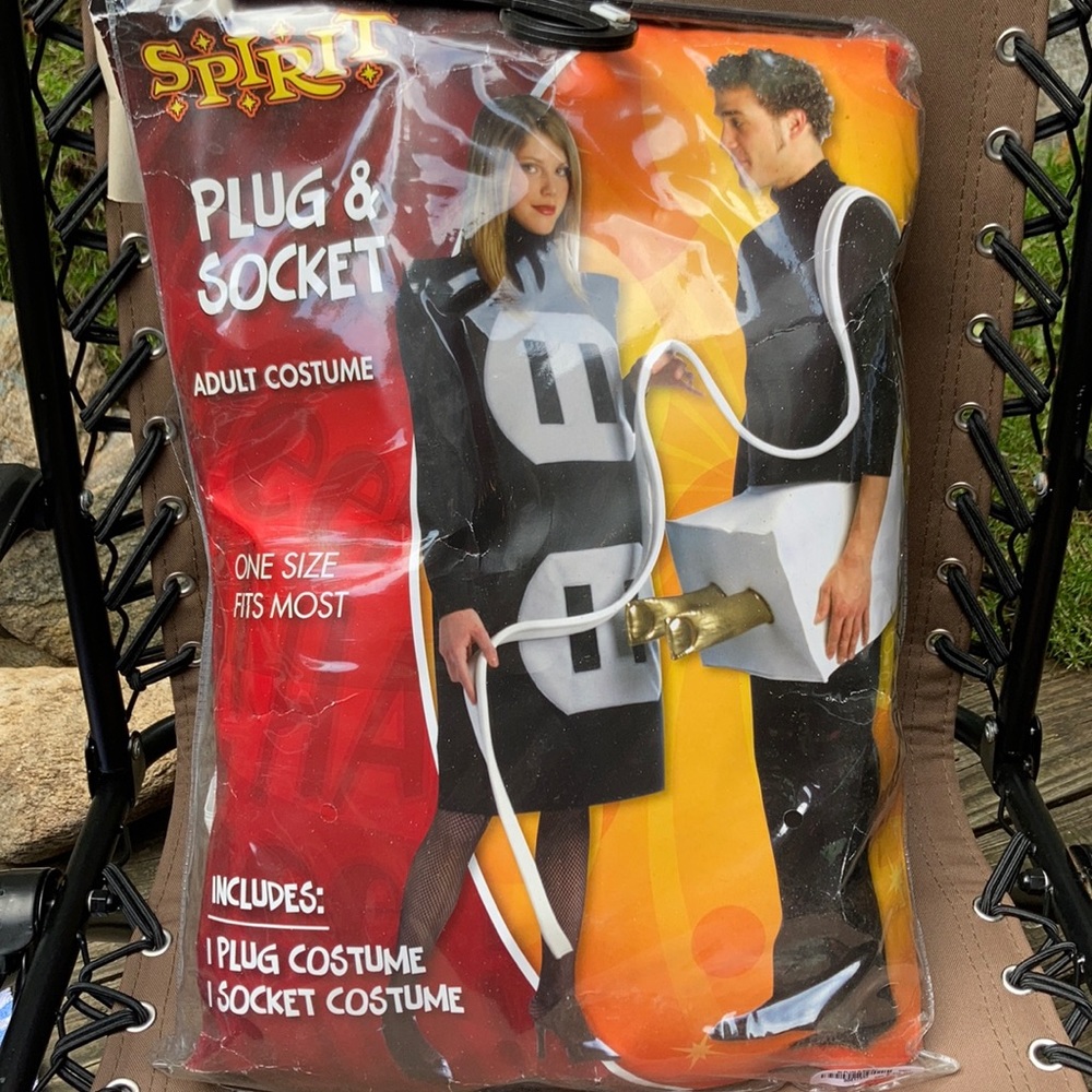 Plug and Socket Adult Halloween Costume